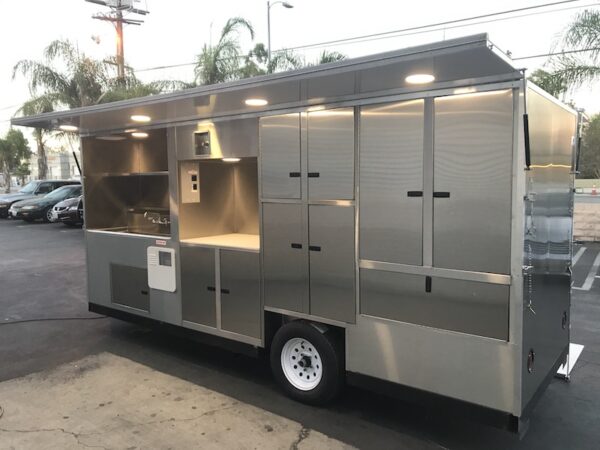 Outside Food Prep Trailer - Image 3