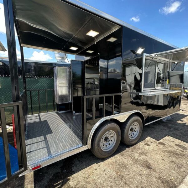 Custom Food Trailer With Porch 18' Total (12' inside + 6' porch) - Image 8